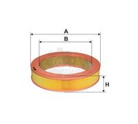 FILTRON Filtro Aria Per Honda Prelude I Coupe Accord Quintet AR 243