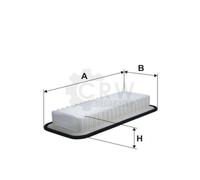 Filtron Filtro Aria Per Toyota Aygo Yaris Citroën C1 107 AP 142/1