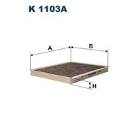 FILTRON-Filtro Habitaculo Stilo Bravo Ii, Delta Ii 255X230X30mm