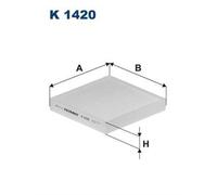 FILTRON Filtro Interno Filtro Antiparticolato Per KIA Picanto JA K 1420