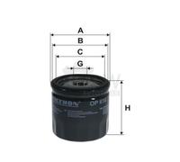 FILTRON Filtro Olio Filtro Avvitabile per VW Golf III 1.6 1.4 Polo Seat Ibiza II