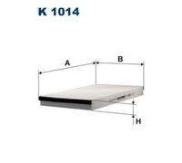 FILTRON K 1014 Filtro abitacolo per OPEL Zafira A (T98) Astra H Schrägheck (A04)