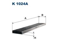 FILTRON K 1024A Filtro, Aria abitacolo per FORD,SEAT,VW