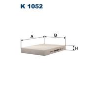 Filtro cabina FILTRON K1052