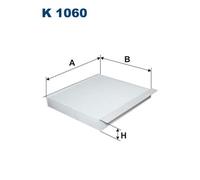 Filtro cabina FILTRON K1060