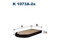FILTRON K 1073A-2x Filtro, Aria abitacolo per ALPINA,BMW