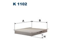 FILTRON K 1102 Filtro, Aria abitacolo per CITROËN