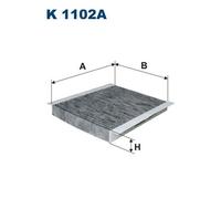 FILTRON K 1102A Filtro, Aria abitacolo per CITROËN