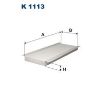 Filtro cabina FILTRON K1113