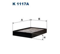 Filtro cabina FILTRON K1117A