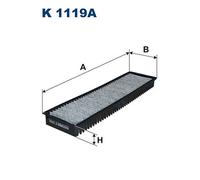 Filtron K 1119A Filtro, Aria Interna Per Mini