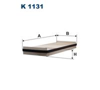 FILTRON K 1131 Filtro abitacolo