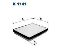 Filtro cabina FILTRON K1141