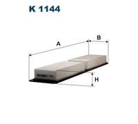Filtro, aria di cabina FILTRON K1144