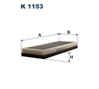 FILTRON K 1153 Filtro, Aria abitacolo per MERCEDES-BENZ