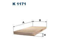 FILTRON K 1171 Filtro, Aria abitacolo per ASTRA,IVECO