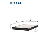 FILTRON K 1174 Filtro, Aria abitacolo per NISSAN