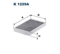 FILTRON K 1229A Filtro, Aria abitacolo per CHEVROLET,DATSUN,LADA