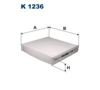 FILTRON K 1236 Filtro, Aria abitacolo per DAIHATSU,FIAT,HINO,SUBARU,SUZUKI,TOYOT