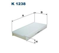 FILTRON K 1238 Filtro abitacolo per FIAT Scudo Kastenwagen (270, 272) Filtro