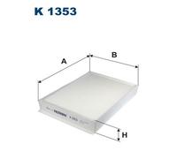 Filtro cabina FILTRON K1353