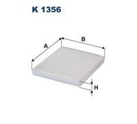 Filtron K 1356 Filtro Aria Cabina Per Dodge, Jeep