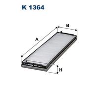 FILTRON K 1364 Filtro, Aria abitacolo per MERCEDES-BENZ