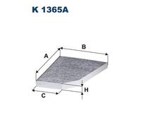 Filtro cabina FILTRON K 1365A