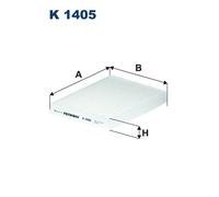 FILTRON K 1405 Filtro, Aria abitacolo per KIA