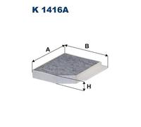 Filtro cabina FILTRON K 1416A