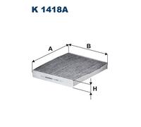 FILTRON K1418A FILTRO, ARIA ABITACOLO