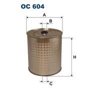 FILTRON OC 604 Filtro olio per MERCEDES-BENZ