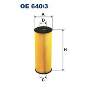 FILTRON OE 640/3 Olio per Daewoo, Mercedes-Benz, Puch , Ssangyong, Tagaz , VW