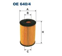 FILTRON OE 640/4 Filtro olio per MERCEDES-BENZ
