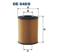 Filtron OE 648/8 Filtro Olio Per Chevrolet, Opel, Vauxhall