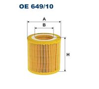 FILTRON OE 649/10 Filtro olio per BMW
