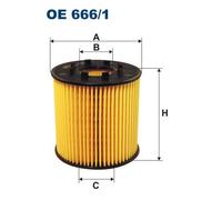 Filtro olio FILTRON OE666/1