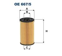 FILTRON Filtro olio Cartuccia filtro OE 667/5