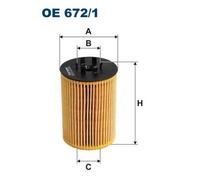FILTRON OE 672/1 Filtro olio per ALPINA,BMW,MORGAN