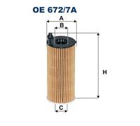 FILTRON OE 672/7A Filtro olio per BMW,TOYOTA