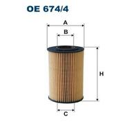 Filtro olio FILTRON OE674/4