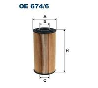 FILTRON OE 674/6 Filtro olio per HYUNDAI ix35 (LM, EL, ELH) per KIA SORENTO III