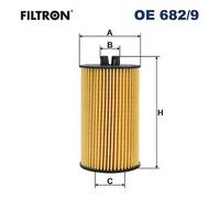 FILTRON OE 682/9 Filtro olio per OPEL,VAUXHALL