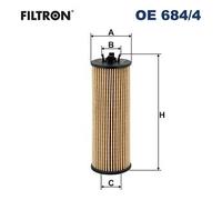 FILTRON OE 684/4 Filtro olio per CHEVROLET,OPEL,VAUXHALL
