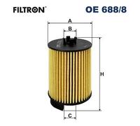 Filtron Filtro olio OE 688/8 Cartuccia per Audi A4 A5 A6 A7 Q5