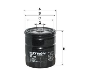 FILTRON Olio Avvitabile per Chevrolet Beretta Coupé 2.2 3.1 Lt Camaro