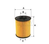 FILTRON Olio Inserto per Opel Zafira A 1.8 16V Astra G Cabriolet Saab