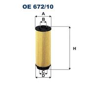 FILTRON Olio per BMW X3 xDrive30d xDriveM40d xDriveM40i 5er Touring Toyota