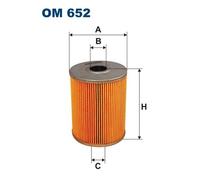 FILTRON OM 652 Filtro olio per FORD,VW