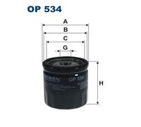 FILTRON OP 534 Filtro olio per CASE IH,CHERY,CHRYSLER,DODGE,GAZ,JEEP,NEW HOLLAND